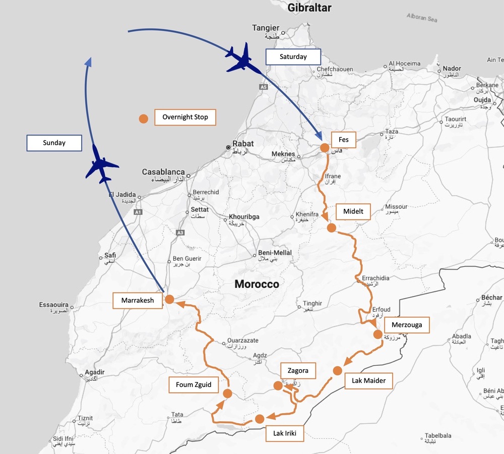 Route Map v1 Route Map v1